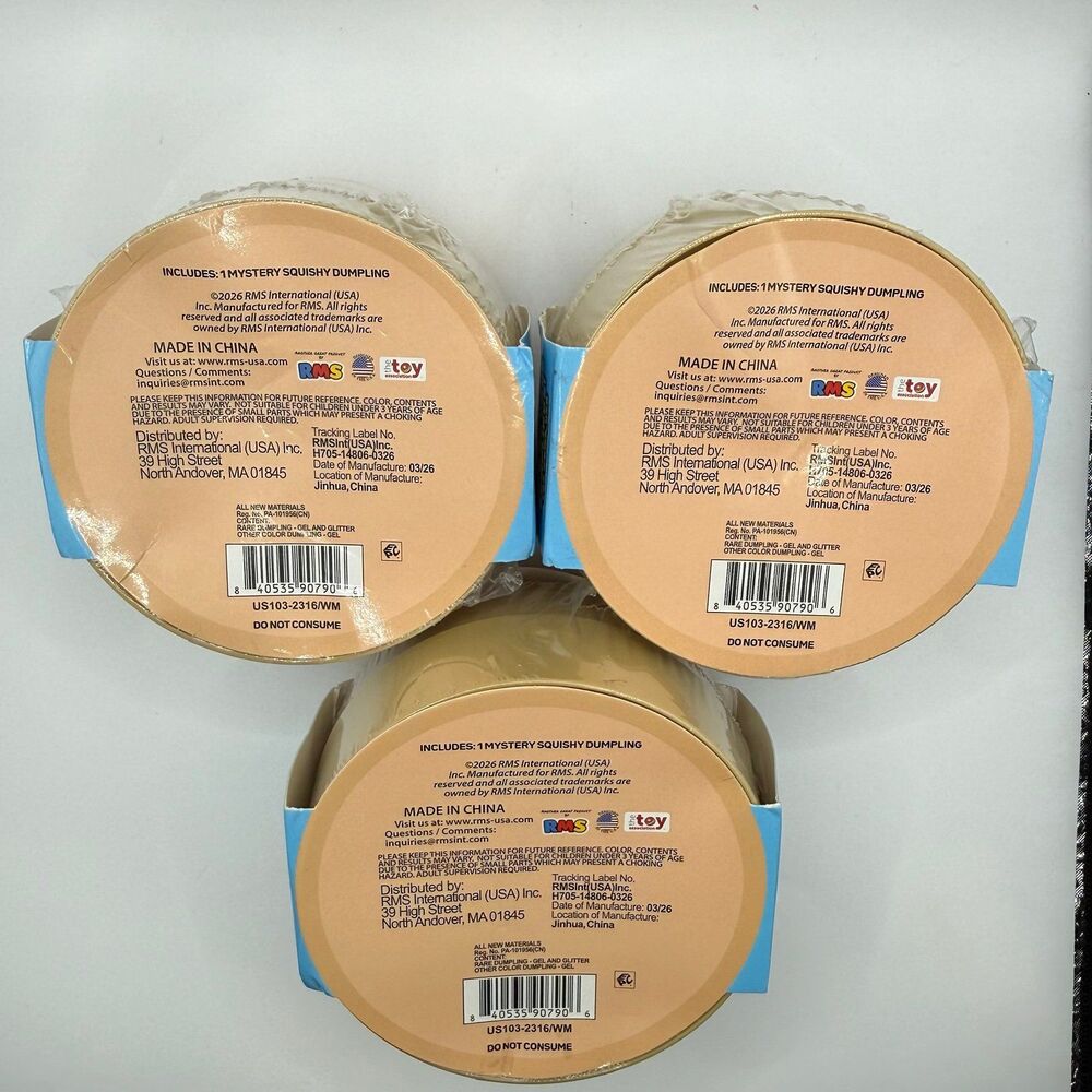 [3 PC] RMS - The Original Mystery Dumpling: Diamond Edition NEW - Picture 2 of 4